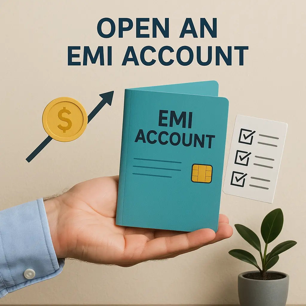 Open EMI account.